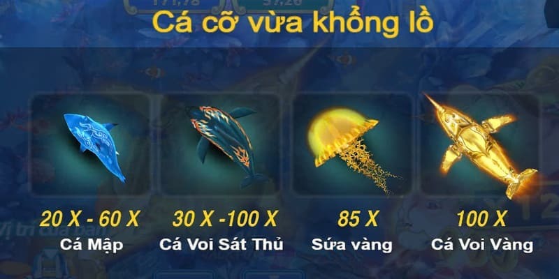 Mục tiêu trong game có tỷ lệ thưởng xu cao